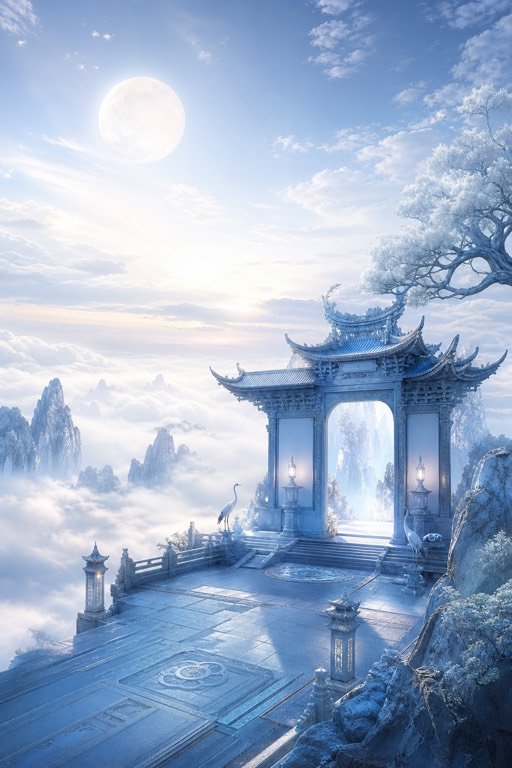 项目 C 玄幻修仙题材视觉测试稿